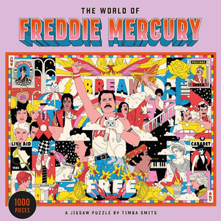 The World of Freddie Mercury 1000 Piece Puzzle