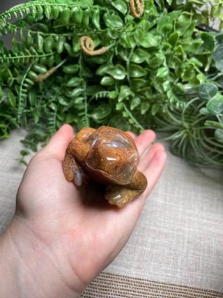 Agate Crystal Frog