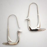 Sterling Silver Bird Earrings