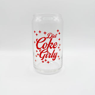 Diet Coke Girly Glass