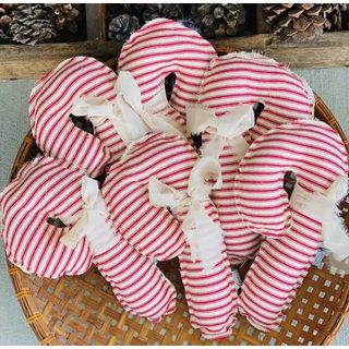 Fabric Candy Canes