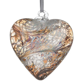 Glass Friendship Heart 12cm