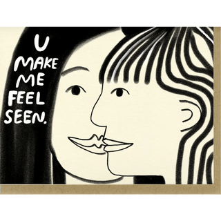 'Feel Seen' Greeting Card - The Boho Depot