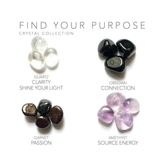 Find Your Purpose Crystal Set