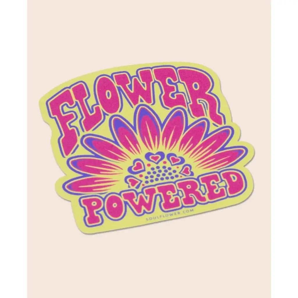 Flower Powered Sticker
