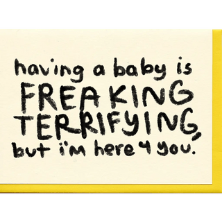 'Freaking Terrifying' Greeting Card - The Boho Depot