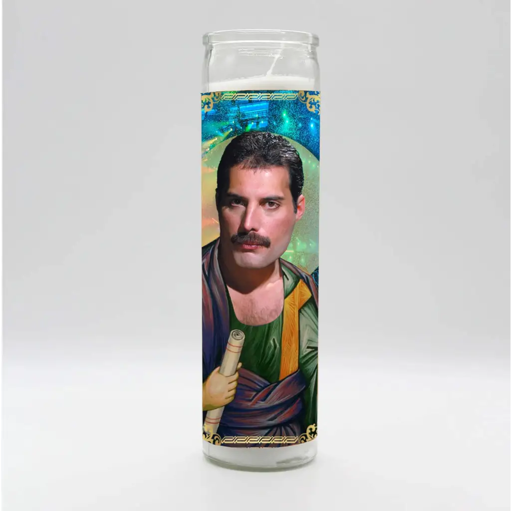 Freddie Mercury Candle
