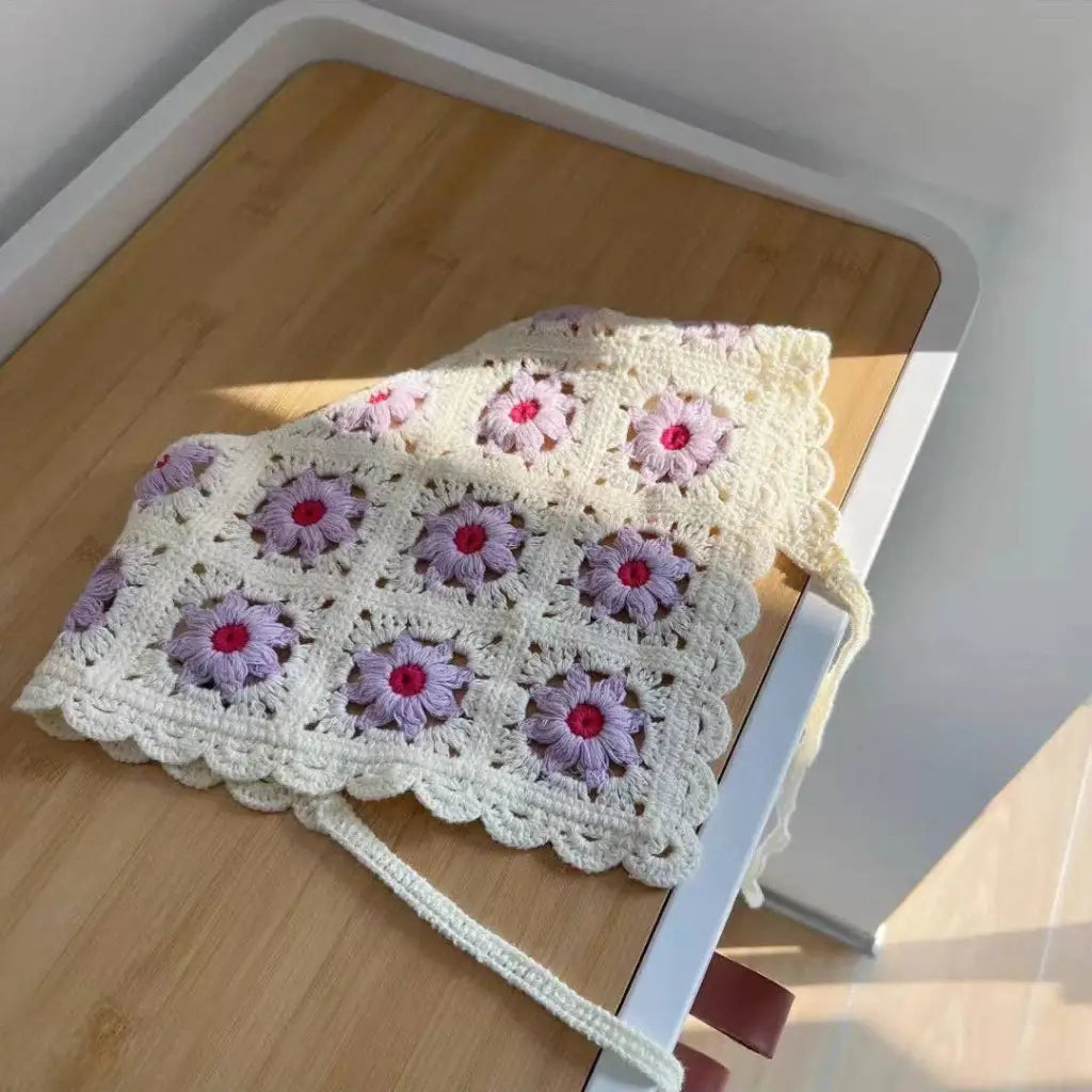 Handmade Crochet Headband - Daisy