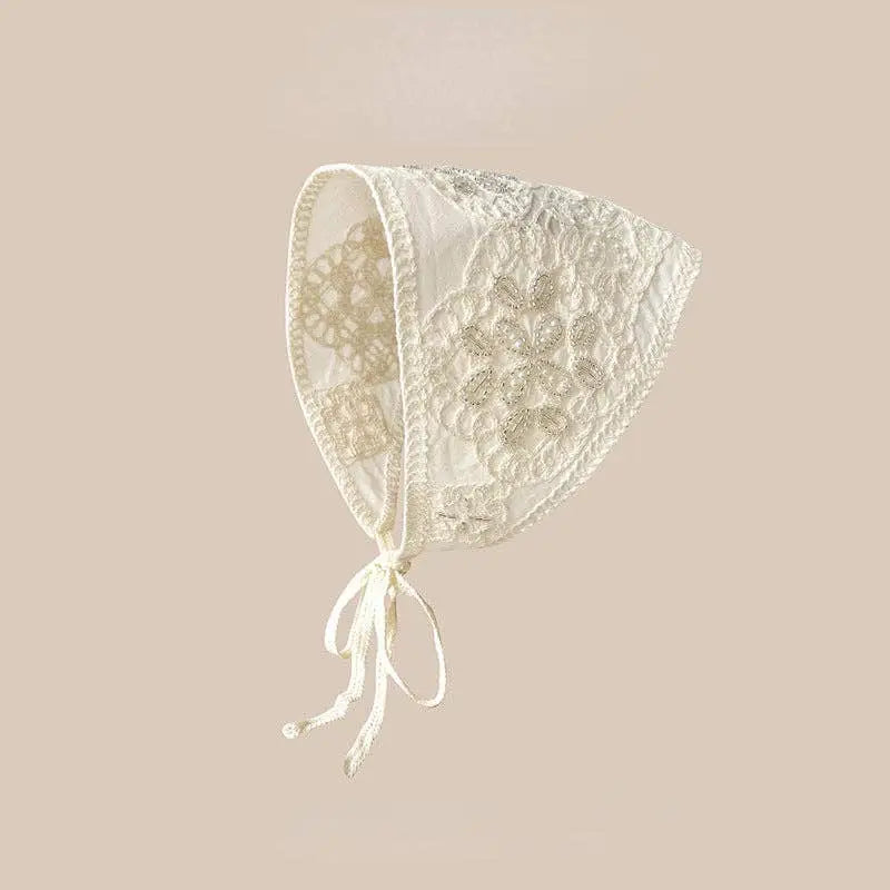 Vintage Flower Handmade Crochet Headband