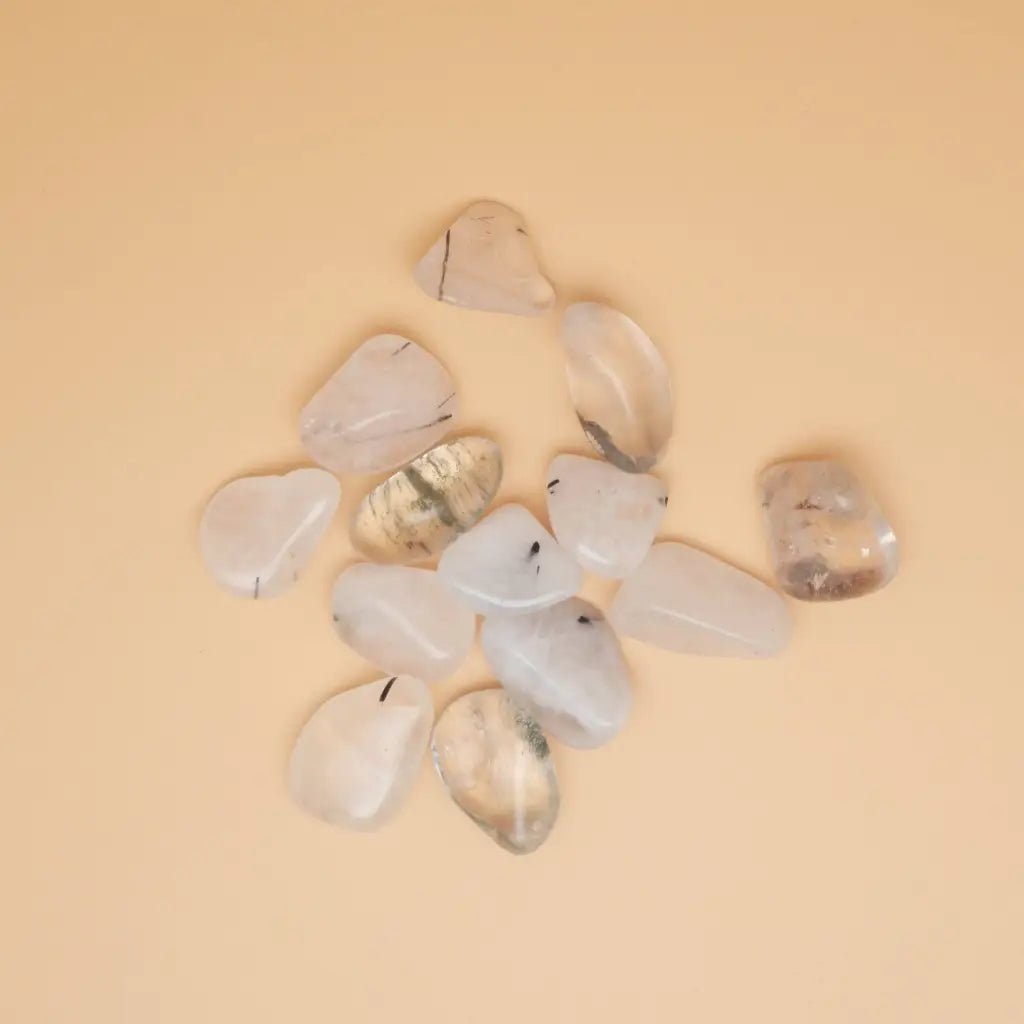 Garden Quartz Crystal Tumbled Stone - Crystals