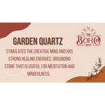 Garden Quartz Crystal Tumbled Stone - Crystals