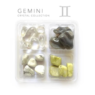 Gemini Crystal and Stone Set