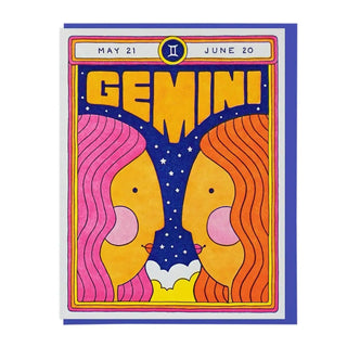 Gemini Greeting Card