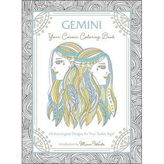 Gemini: Your Cosmic Coloring Book