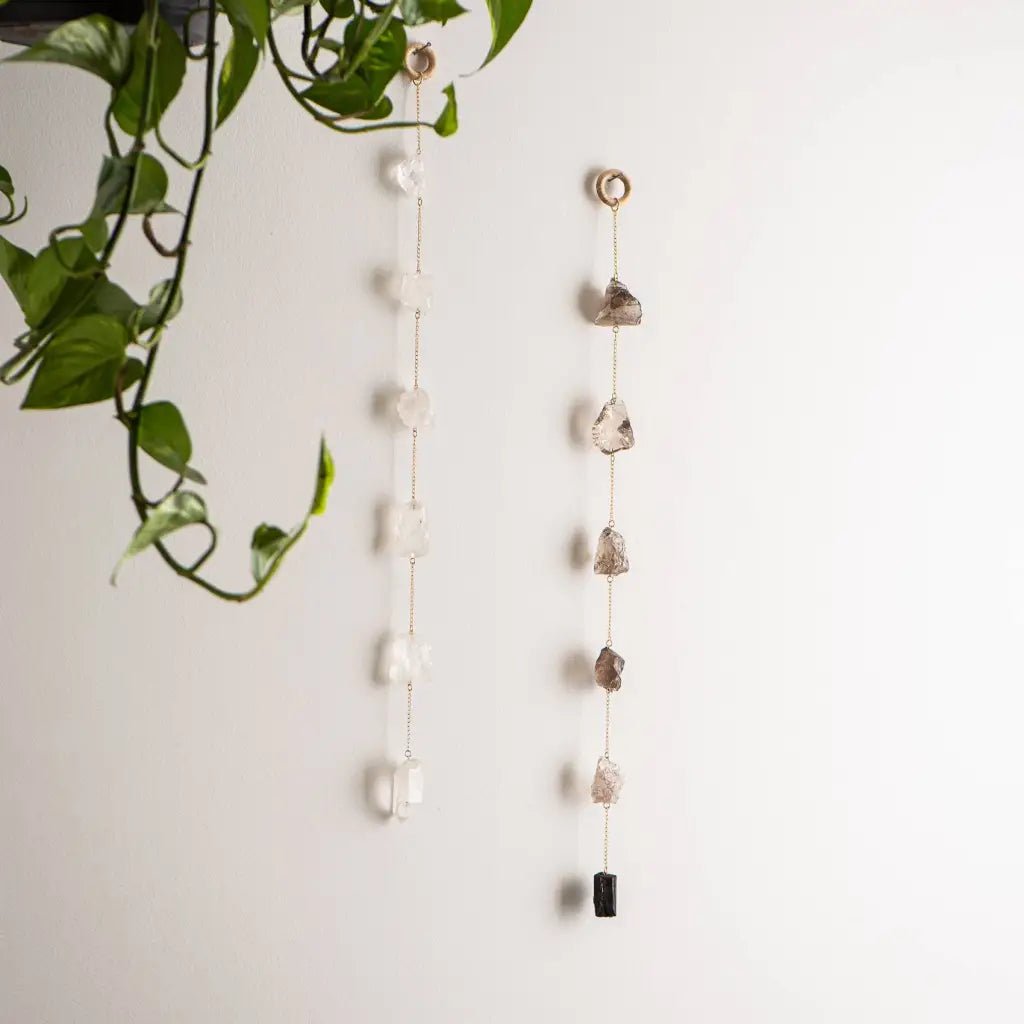 Clear and Amplify Crystal Wall Hanging - The Boho Depot