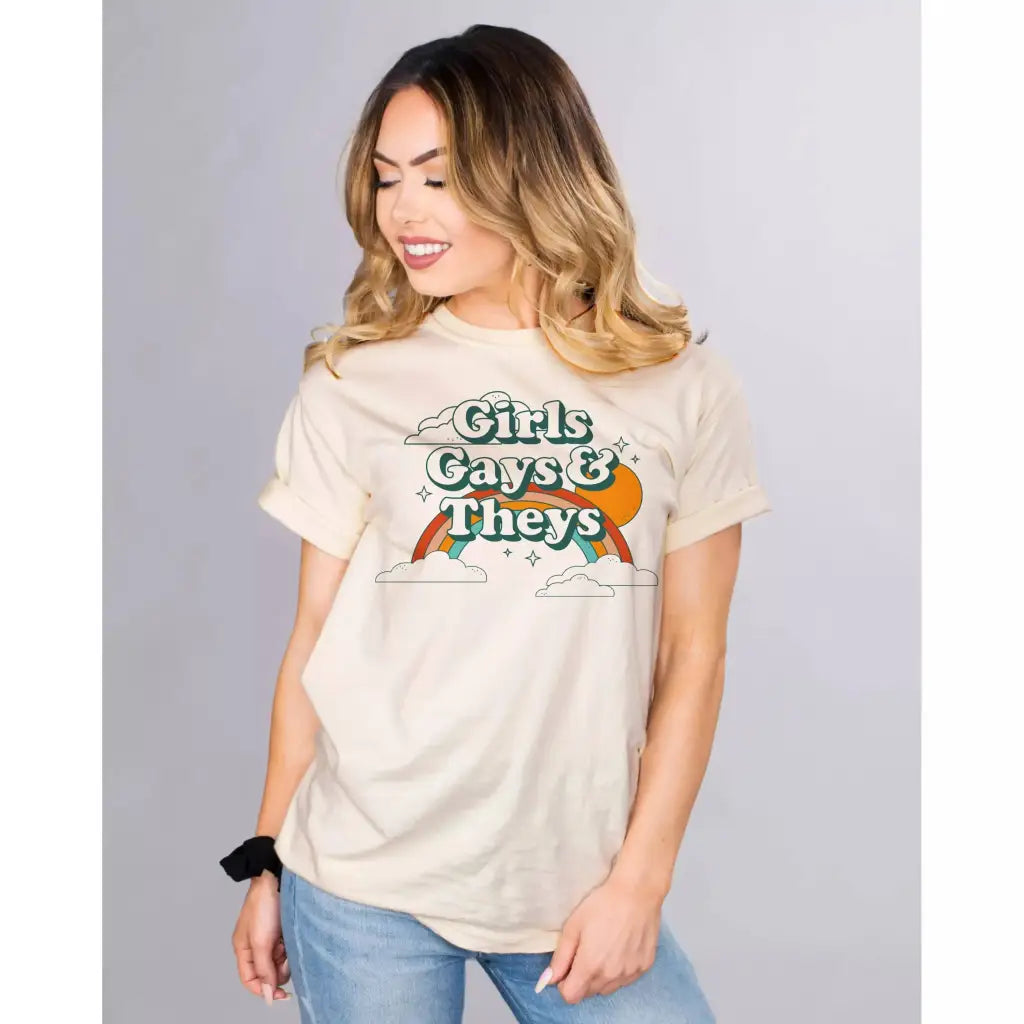 ’Girls Gays and Theys’ Shirt