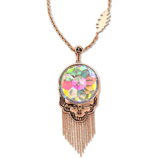 Grateful Dead Jewelry Steal Your Prism Necklace with Fringe from Rose & Bolt - The Boho Depot