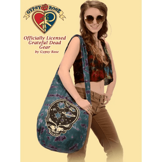 Grateful Dead Stealie The Night Away Tye Dye Peddler Bag