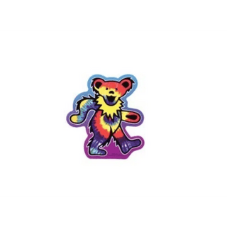 Grateful Dead Tie Dye Dancing Bear Sticker