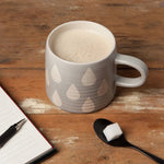 Gray Imprint Ceramic Mug | 14 oz