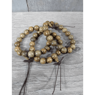 Green Sandalwood Mala Bracelet