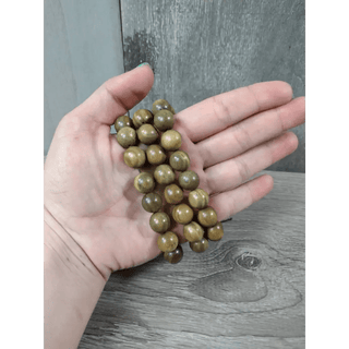 Green Sandalwood Mala Bracelet