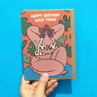 Greeting Card - Happy Birthday Wild Thing