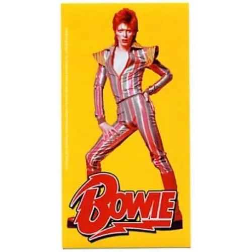 David Bowie Sticker - Orange Hair
