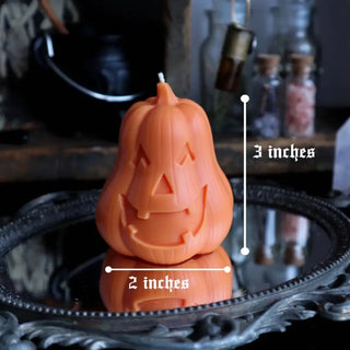 Halloween Pumpkin Candle