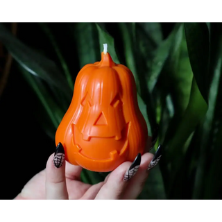 Halloween Pumpkin Candle