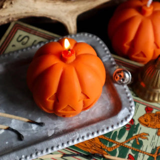 Jack-O-Lantern Candle