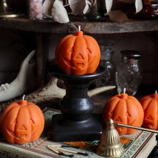 Jack-O-Lantern Candle