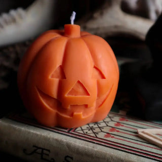 Jack-O-Lantern Candle