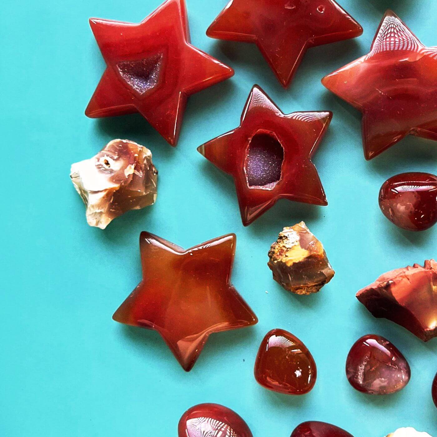 Healing crystals and stones for boho-inspired living