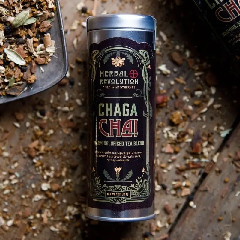 Herbal Revolution Farm + Apothecary - Chaga Chai: 2.75 oz