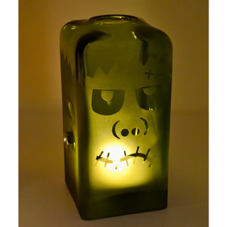 Hippie Glass - Halloween Candle Covers Made from Recycled