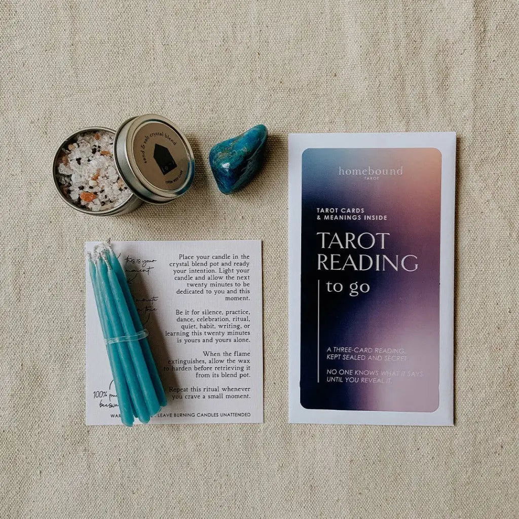 Manifestation Kit - Self Discovery with Blue Apatite