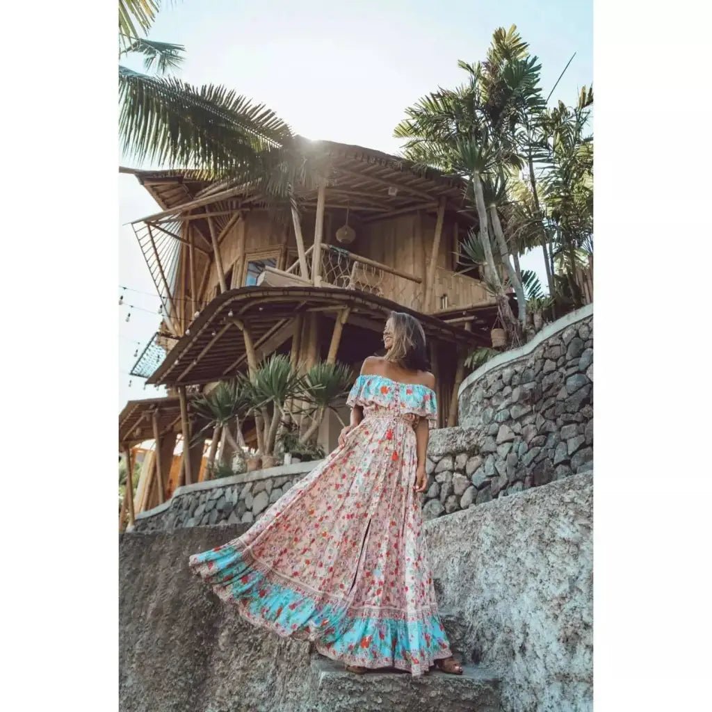 Hosannah Maxi Handmade Dress by Tulle and Batiste - Dress