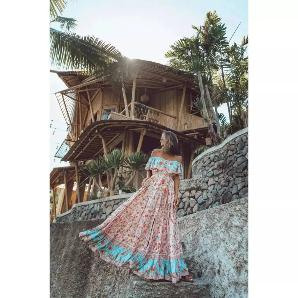 Hosannah Maxi Handmade Dress by Tulle and Batiste