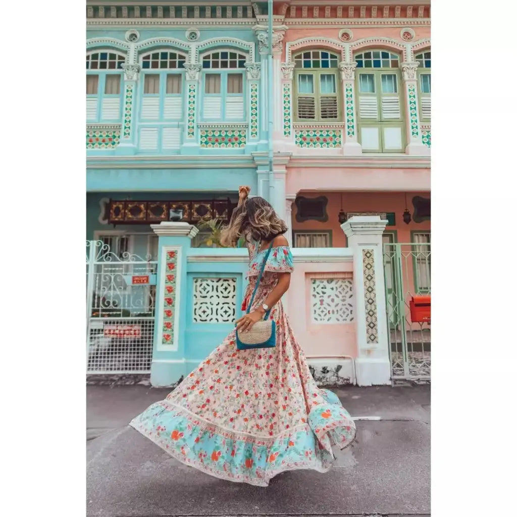 Hosannah Maxi Handmade Dress by Tulle and Batiste - X