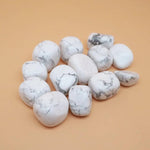 Howlite Crystal Tumbled Stone - Crystals