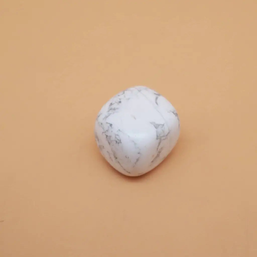 Howlite Crystal Tumbled Stone - Crystals