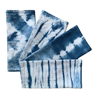 Indigo Shibori - Cloth Napkins (assorted)