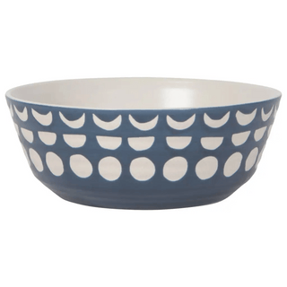 Ink Imprint Stoneware Bowl | 6 inch