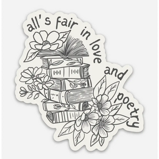All’s Fair Books Sticker