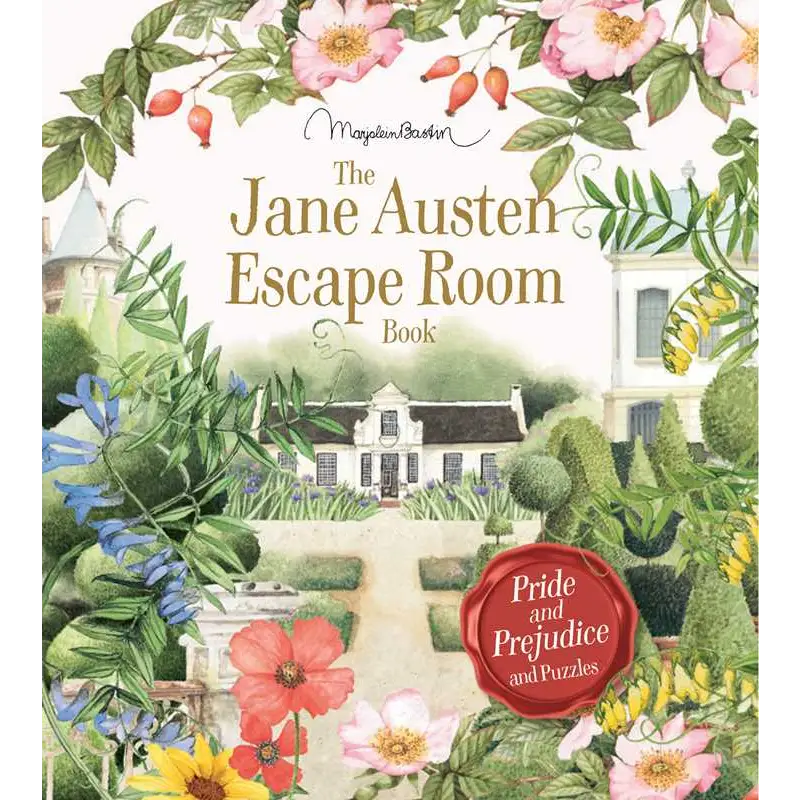 Jane Austen Escape Room Book; Hardcover 120 pages