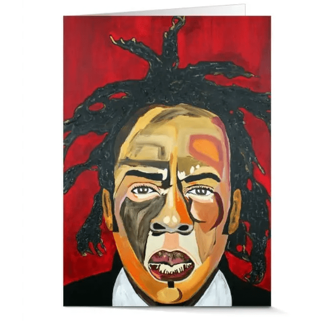 Jay Z Greeting Card