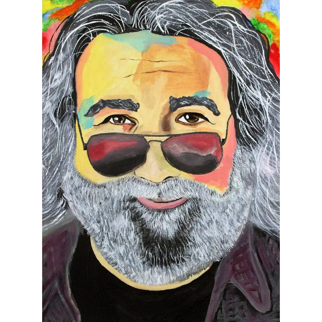 Jerry Garcia Art Print | Grateful Dead