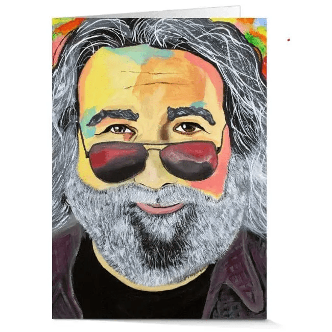 Jerry Garcia greeting card
