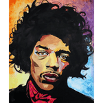 Jimi Hendrix Art Print